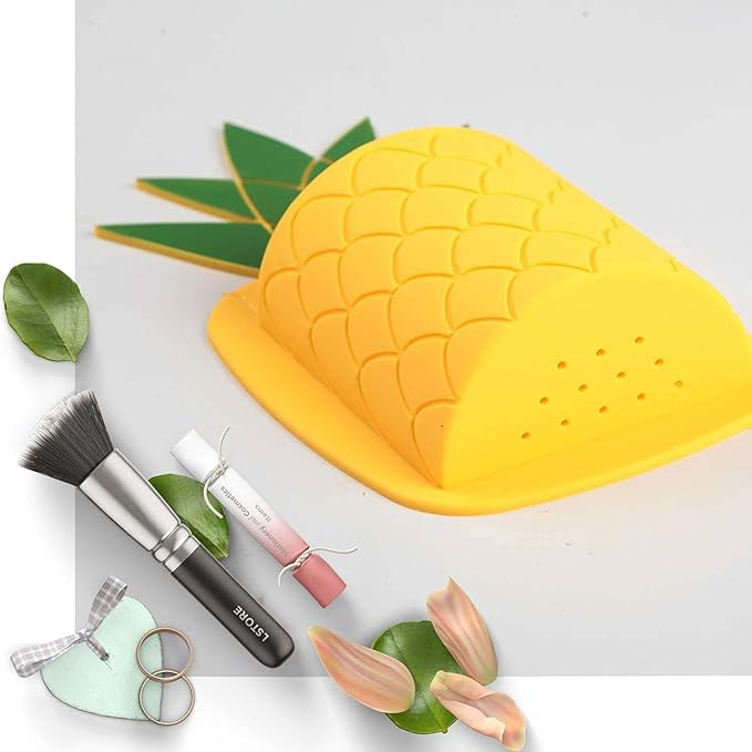 ORGANIZADOR ADHESIVO CON FORMA DE PIÑA